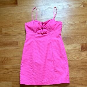 Lilly Pulitzer Petra Dress - Neon Pink